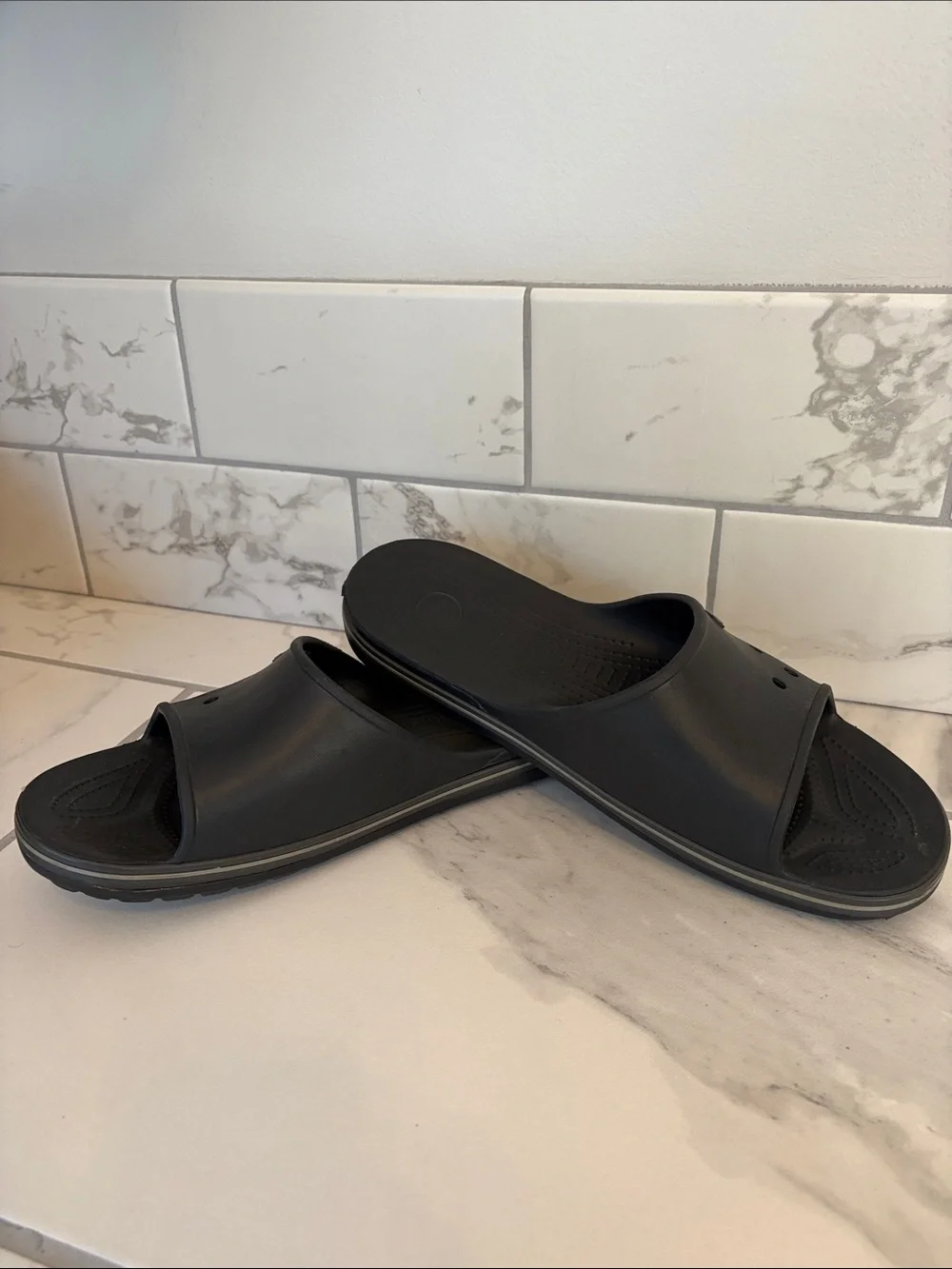 Crocs CrocBand III Slide Black Mens 12